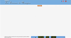 Desktop Screenshot of hotel-liserons-mougins.com