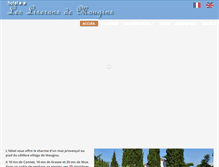 Tablet Screenshot of hotel-liserons-mougins.com